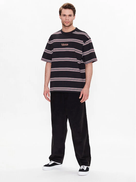 Vans T-Shirt Wardman VN000060 Schwarz Relaxed Fit 4 Vans T-Shirt Wardman VN000060 Schwarz Relaxed Fit – Bild 2