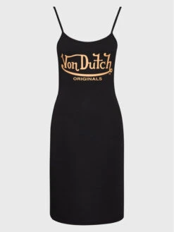 Von Dutch Kleid Für Den Alltag Kourtney 6260018 Schwarz Slim Fit