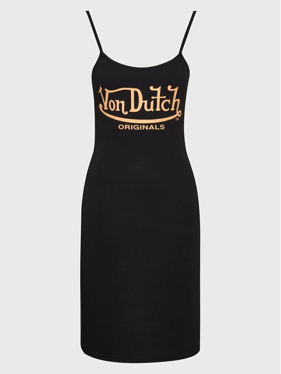 Von Dutch Kleid Für Den Alltag Kourtney 6260018 Schwarz Slim Fit 3 Von Dutch Kleid Für Den Alltag Kourtney 6260018 Schwarz Slim Fit